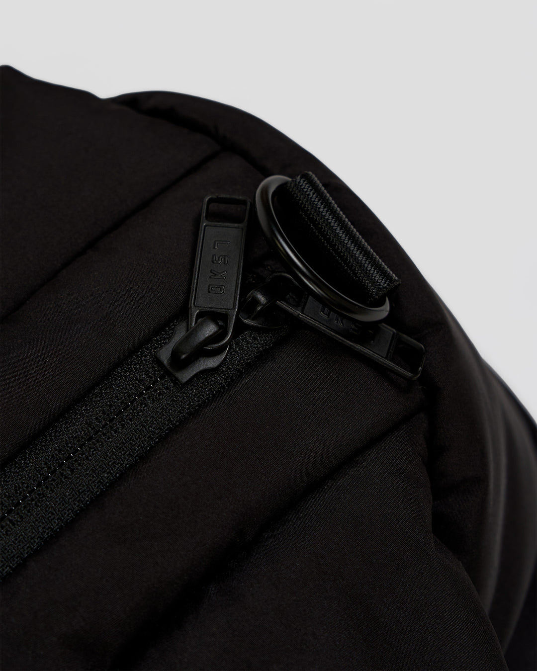 Puffer Duffle Bag - Black
