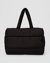 Puffer Duffle Bag - Black