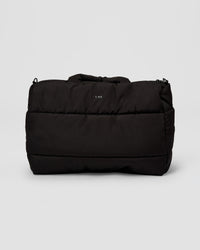 Puffer Duffle Bag - Black