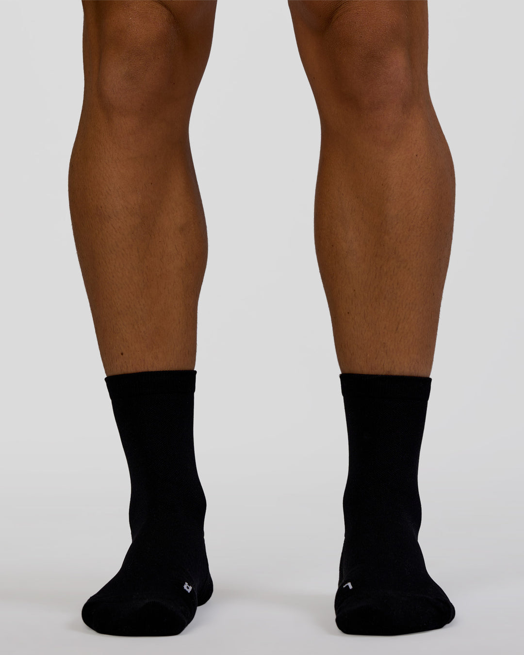 Race Fast Performance Quarter Socks - Black-Reflective
