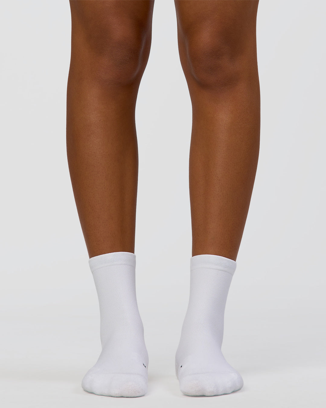 Race Fast Performance Quarter Socks - White-Reflective
