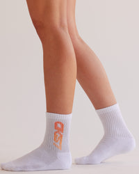 Rally Quarter Socks 3 Pack Box - White-Black-Marshmallow