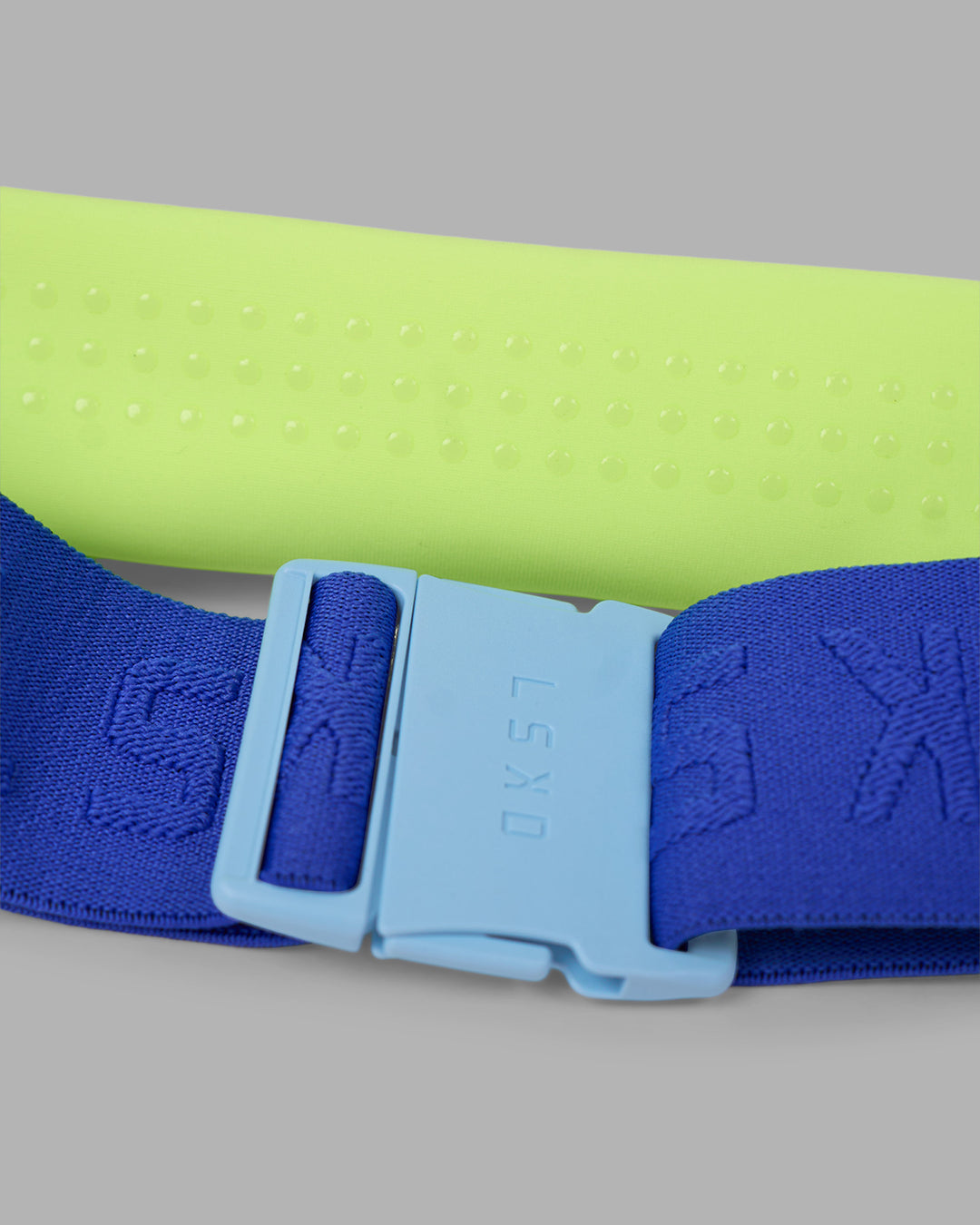 Rep Run Belt 2.0 - Lime Glo-Power Cobalt