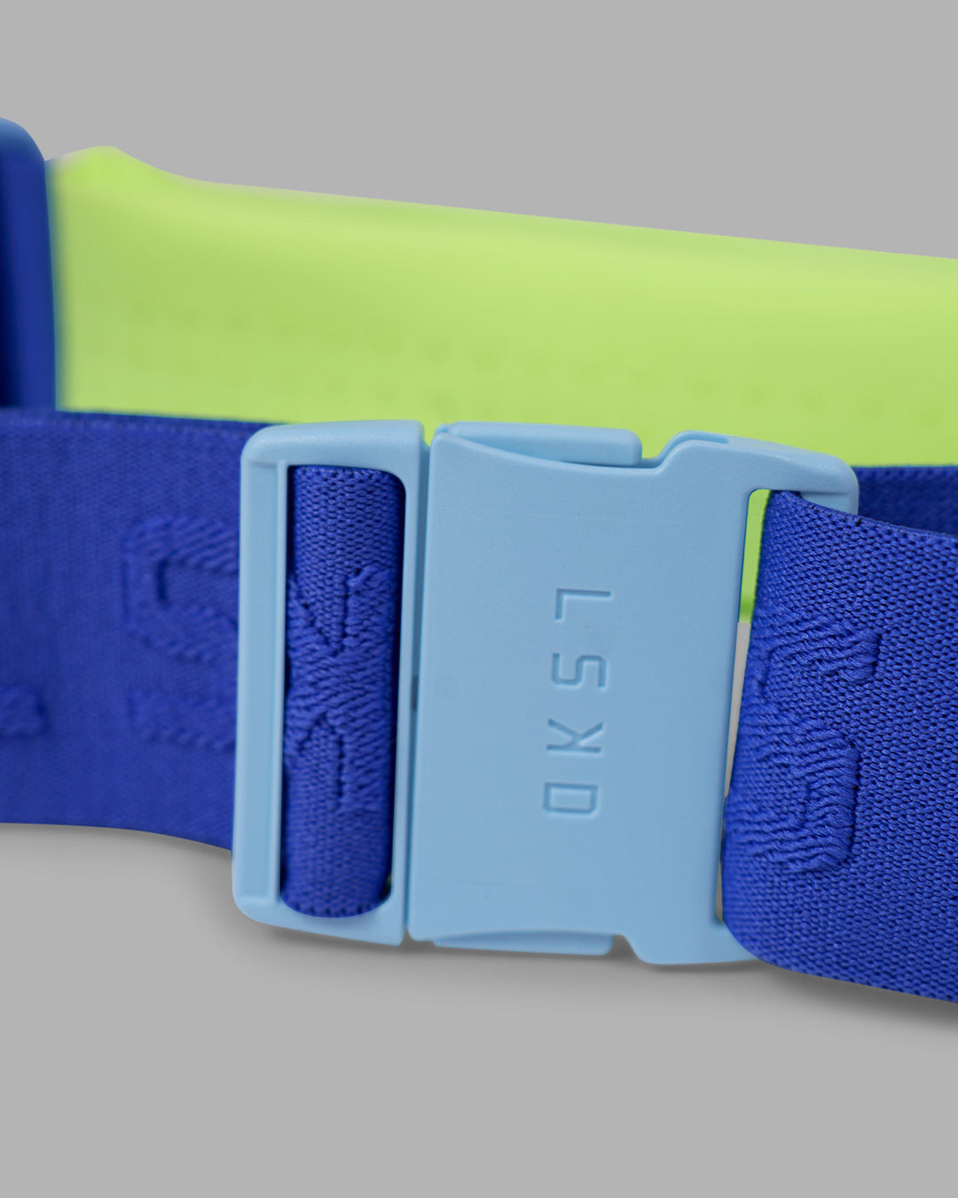 Rep Run Belt 2.0 - Lime Glo-Power Cobalt