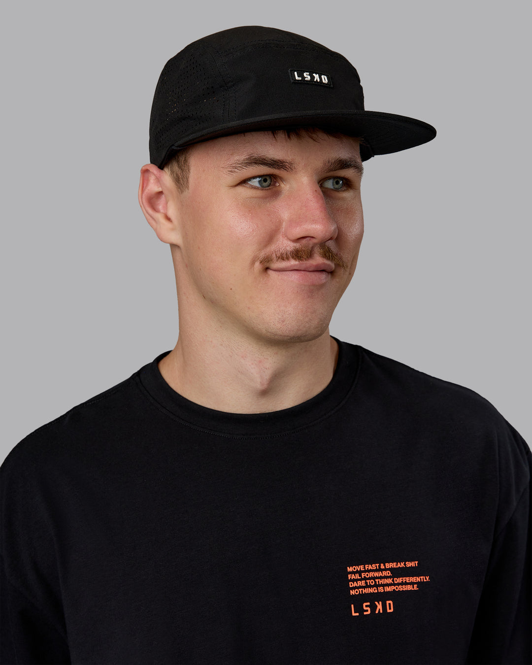 Run Club 2.0 Cap - Black-White