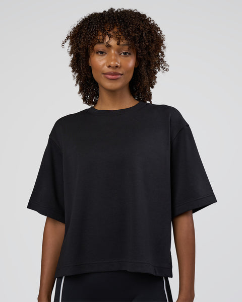 Cropped L/S Tシャツ FACE CROPPED L/S SHIRT（シャツ/ブラウス）｜X-girl（エックスガール