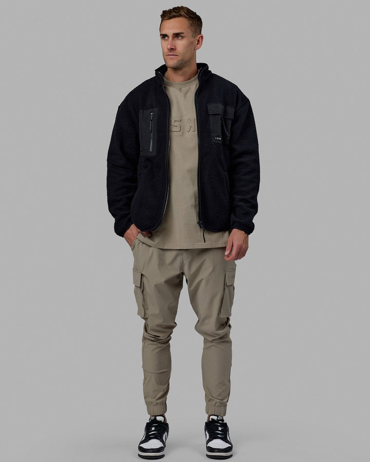 Man wearing Alpine Jacket - Black