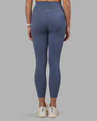 Woman wearing Elixir Ultra High-Rise 7/8 Legging - Night Shadow | Model:Phoebe | Size:S