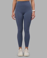 Woman wearing Elixir Ultra High-Rise Full Length Legging - Night Shadow | Model:Phoebe | Size:S