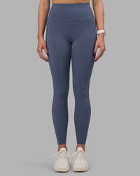 Woman wearing Elixir Ultra High-Rise Full Length Legging Pockets - Night Shadow | Model:Phoebe | Size:S