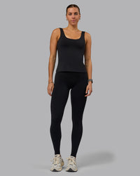 Woman wearing Elixir Ultra High-Rise Tall Legging Pockets - Black