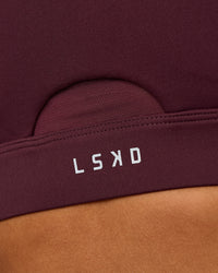 Fast-Track Sports Bra - Cherry Lacquer