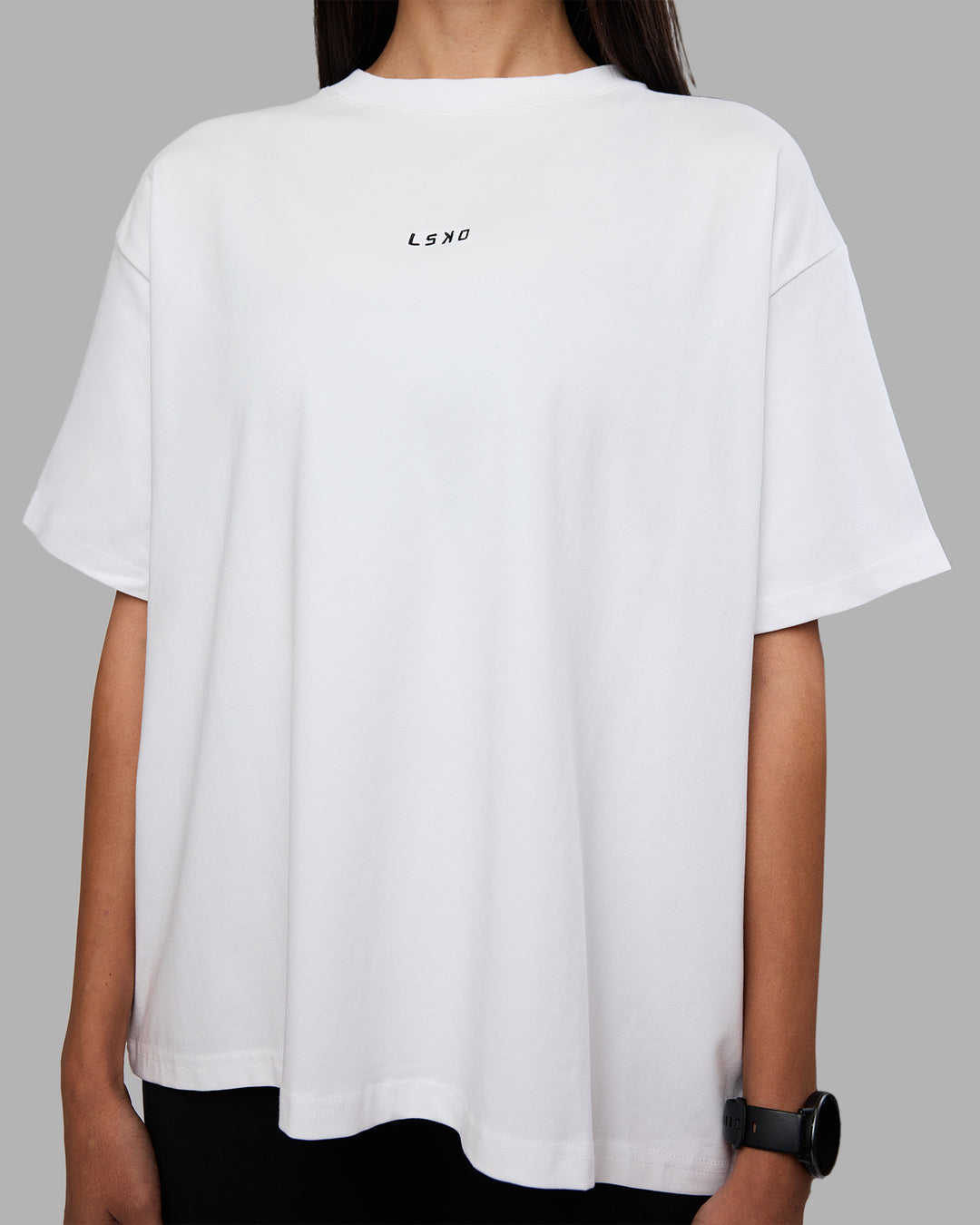 Go-To Heavyweight FLXCotton Oversized Tee - White