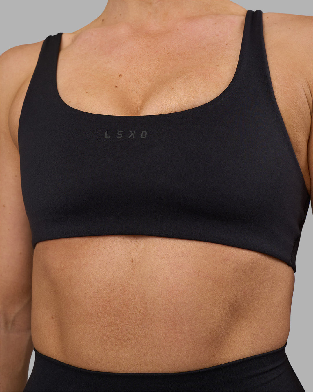 Impulse Reversible Sports Bra - Black