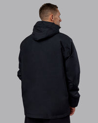 Man wearing Marshall 2.0 Jacket - Black | Model:Tommy | Size:S