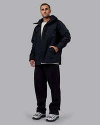 Man wearing Marshall 2.0 Jacket - Black | Model:Tommy | Size:S