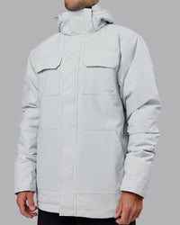 Man wearing Marshall 2.0 Jacket - Digital Mist | Model:Tommy | Size:S