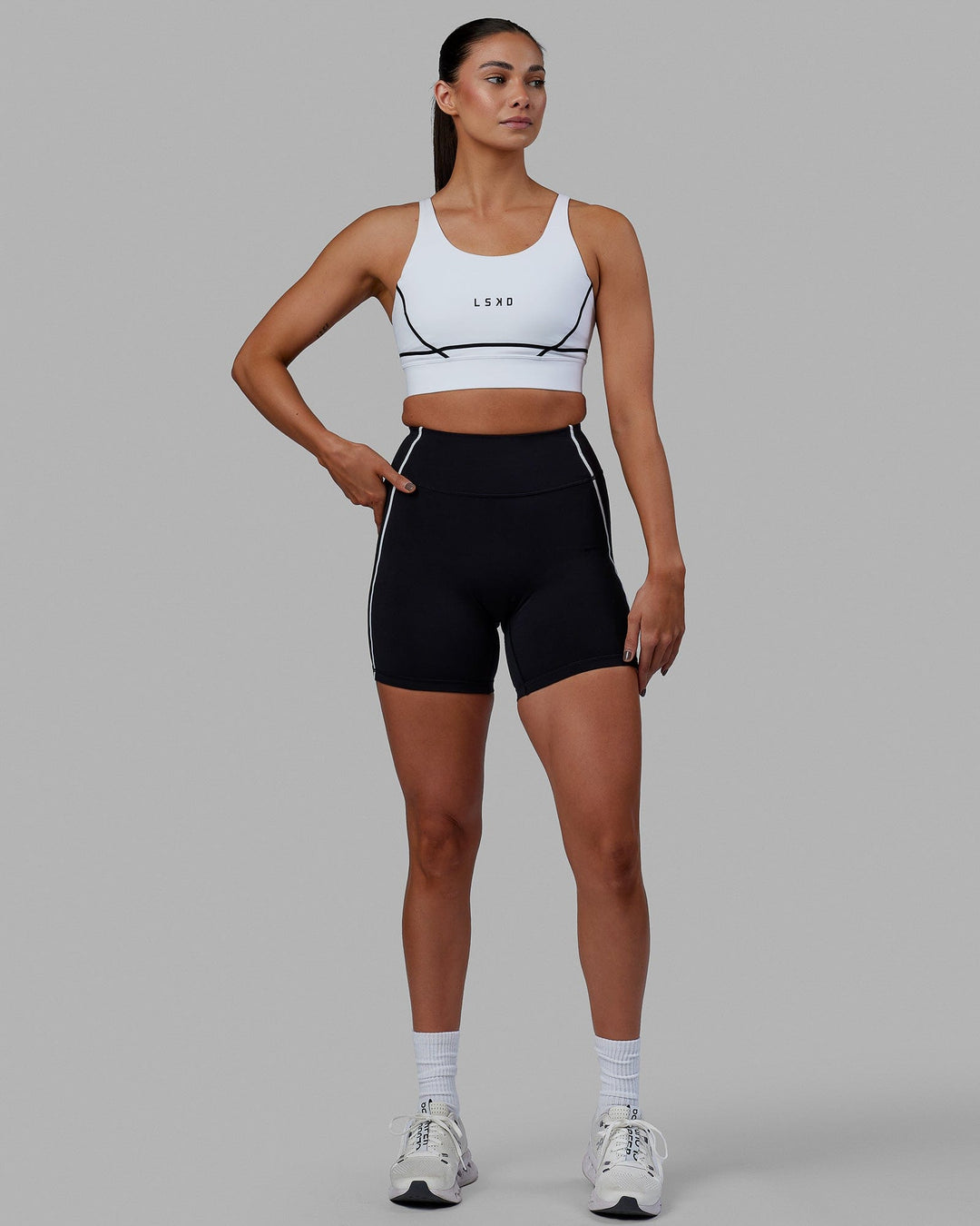 Advance Sports Bra - White