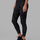 Woman wearing Rep 7/8 Length Tight - Black-Camo