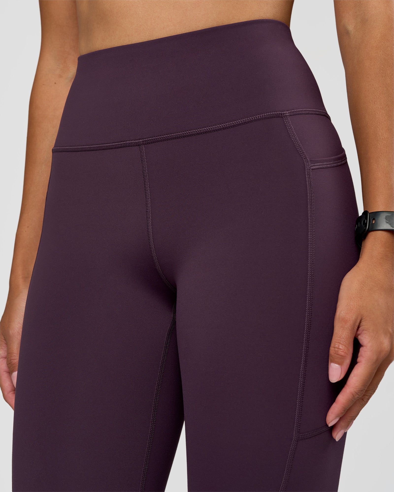 Rep Ultra High-Rise Full Length Legging Pockets - Midnight Plum
