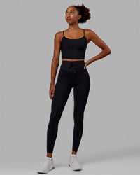 Woman wearing Resistance Ultra High-Rise Full Length Legging - Black