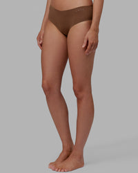 Seamless Brief 3 Pack - Mocha