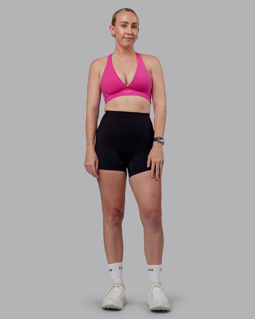 Stamina Sports Bra D/DD/E - Fuchsia Pink