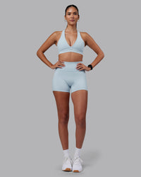 Woman wearing Stamina Sports Bra - Skyride | Model:Rhiley | Size:S