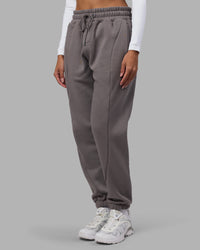  Woman wearing Stream Panel Track Pants - Storm Front | Model:Rhiley | Size:S