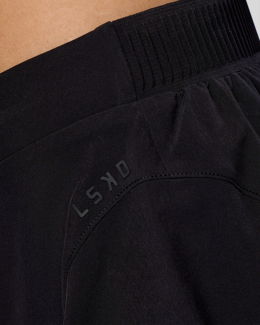 Woman wearing Unstoppable Lined Short - Black | Model:Emelia | Size:S
