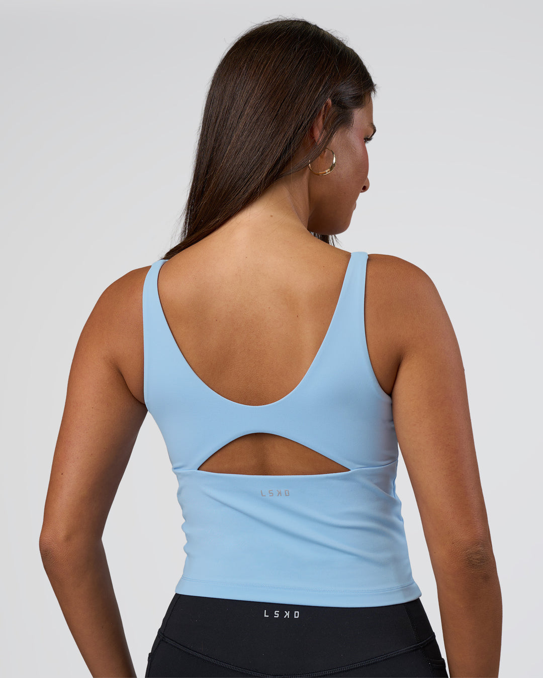 Woman wearing Vitality Active Tank - Open Air | Model:Bianca | Size:S