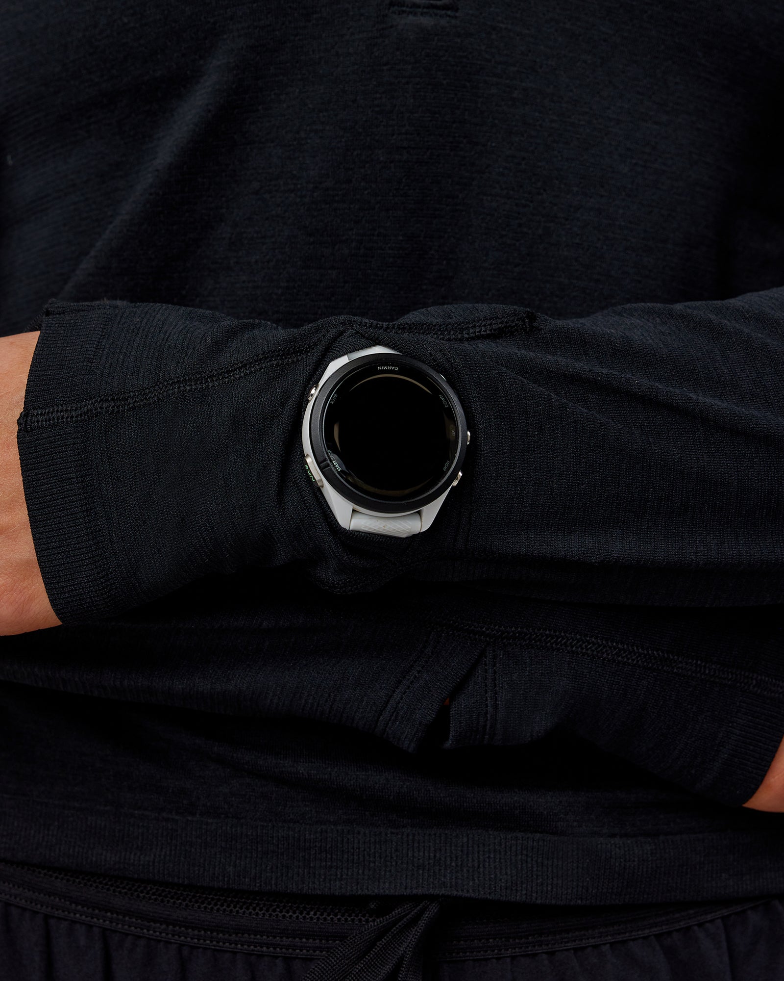 AeroFLX+ Long Sleeve Half Zip - Black Marl | LSKD