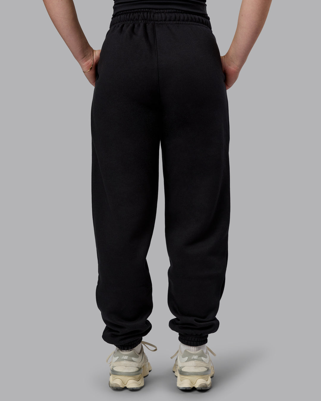 Woman wearing MVP Track Pant - Black | Model:Sav | Size:S