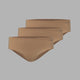 Seamless Brief 3 Pack - Latte