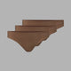 Seamless G-String 3 Pack - Mocha