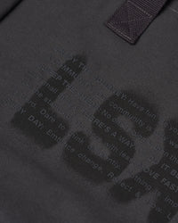 Shifted Canvas Tote - Dark Storm