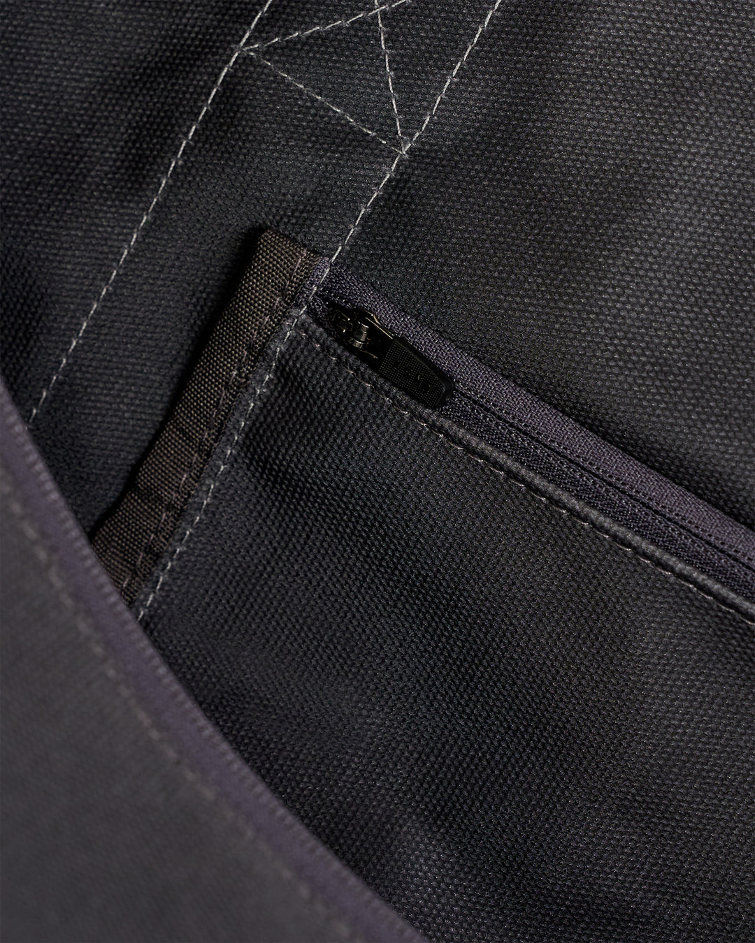 Shifted Canvas Tote - Dark Storm