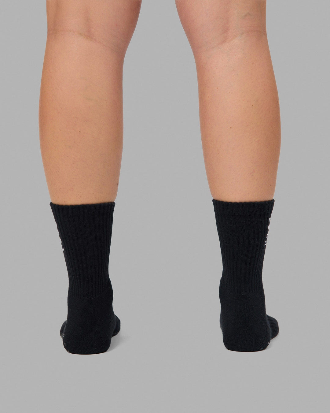 Signal Crew Grip Socks - Black-Black