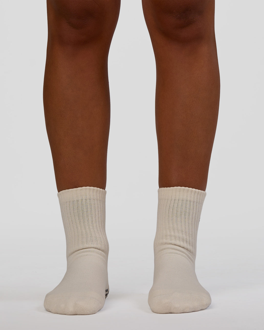 Signal Pilates Crew Grip Socks 2.0 - Off White-Future Navy - view 3