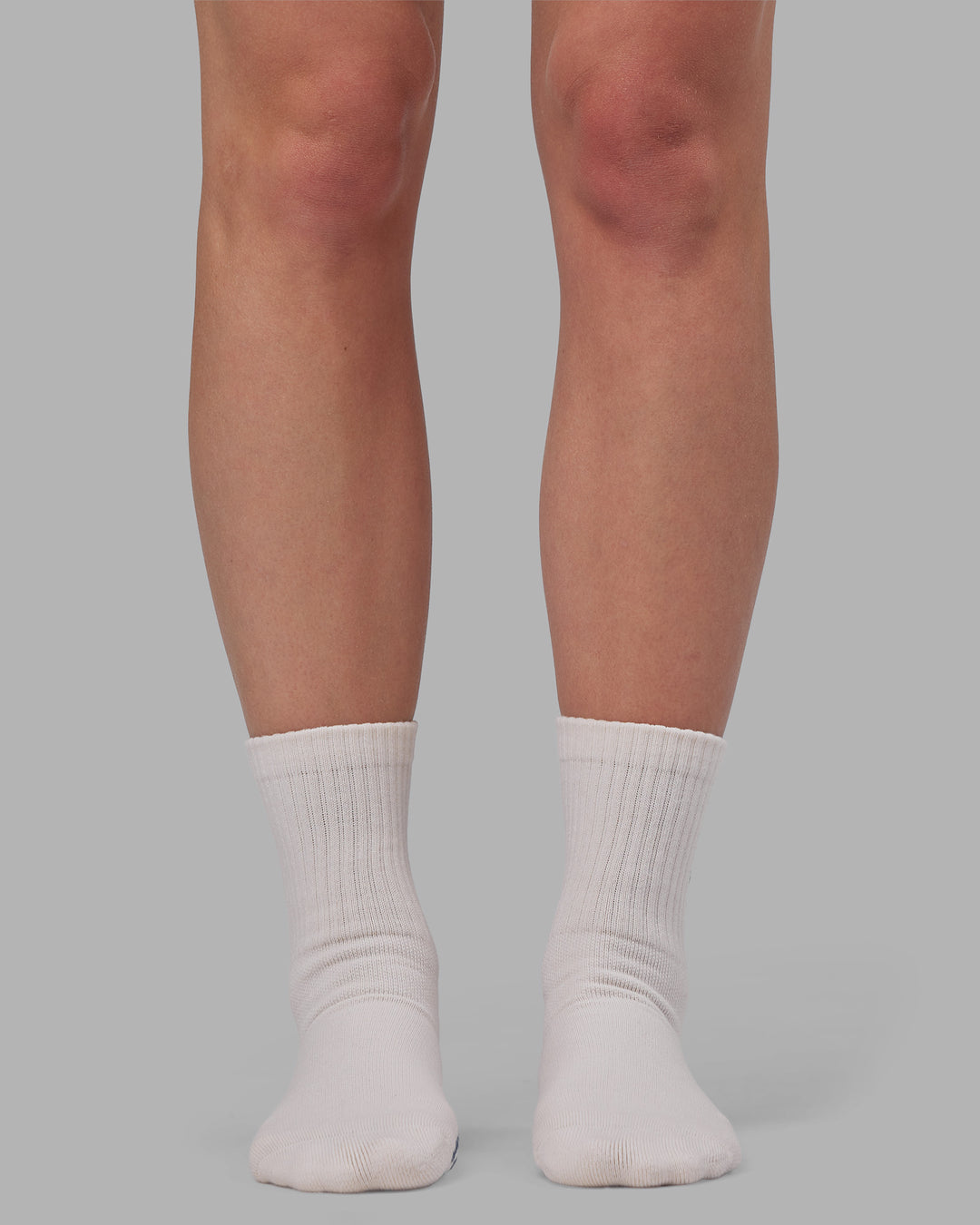 Signal Pilates Crew Grip Socks 2.0 - Off White-Power Cobalt