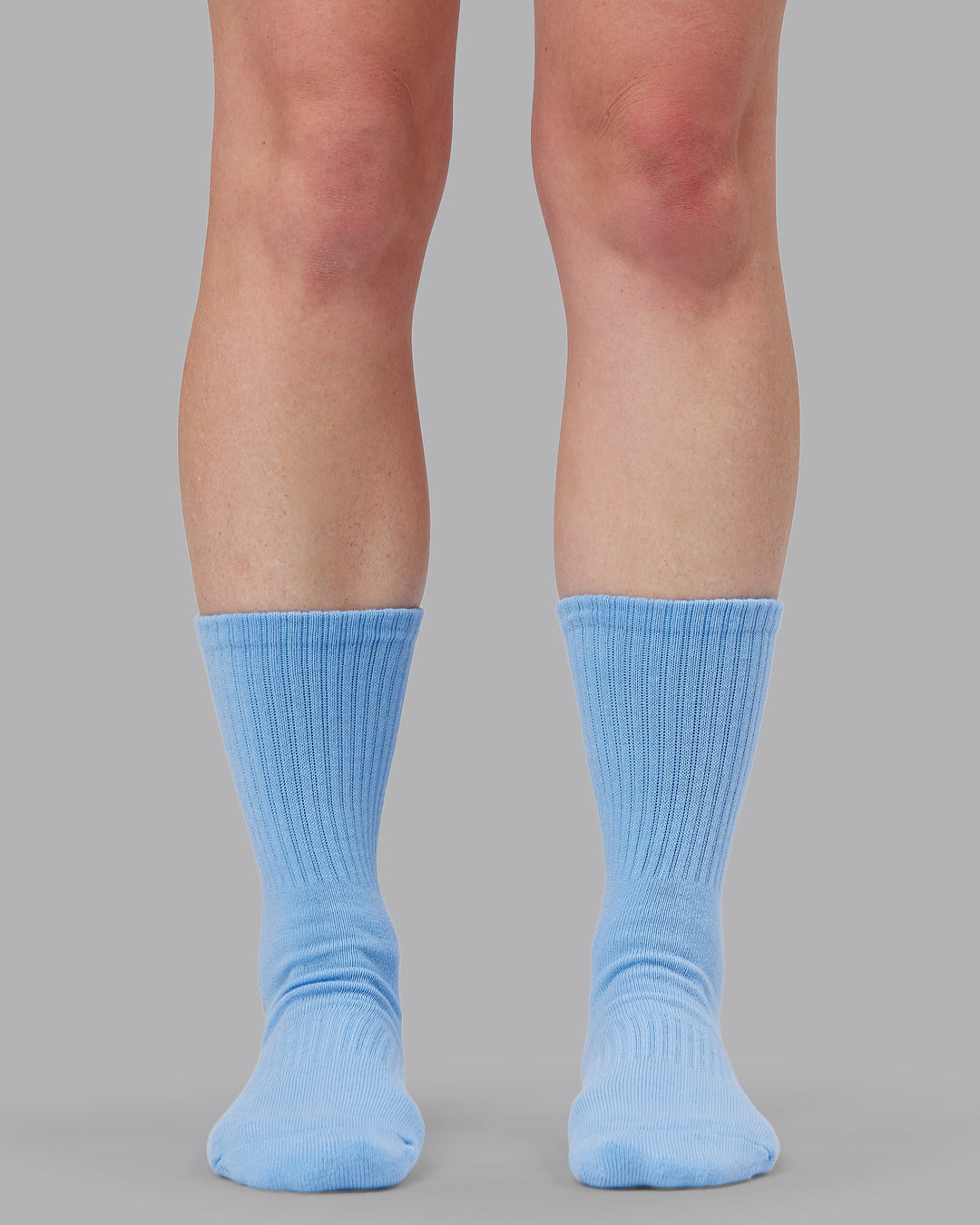 Signal Crew Pilates Grip Socks - Glacier Lake-White
