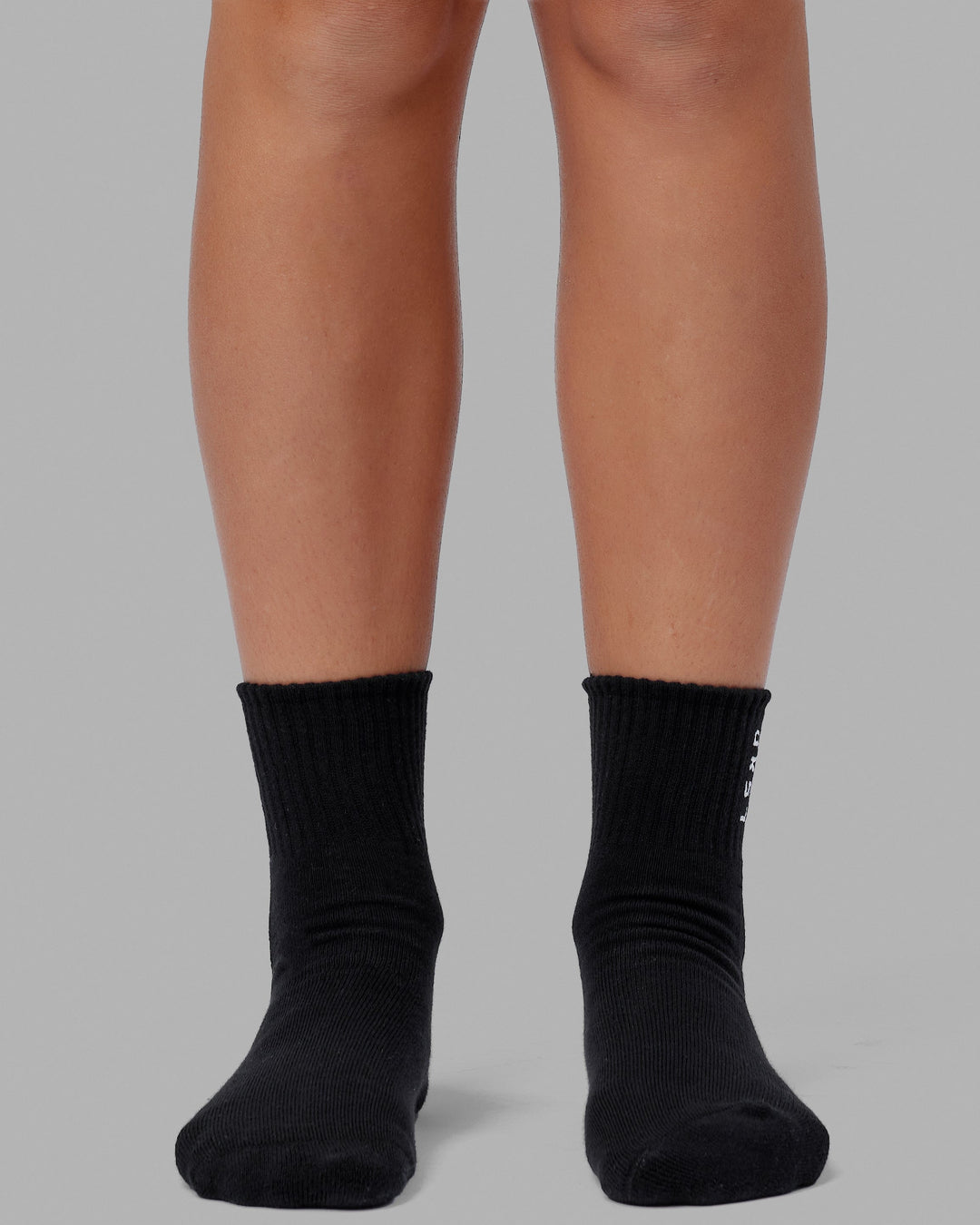 Signal 3 Pack Quarter Sock - Black-White