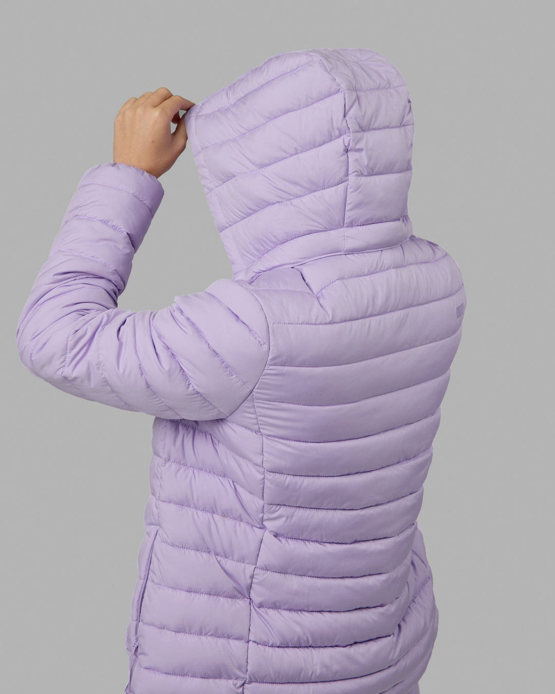 Woman wearing All-day Puffer Jacket - Pale Lilac