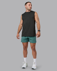 Man wearing Lift 6" Lined Performance Shorts - Sagebrush