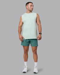 Man wearing Lift 6" Performance Shorts - Sagebrush