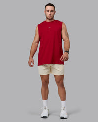 Man wearing Restore 6" CloudFLX Shorts - Ivory