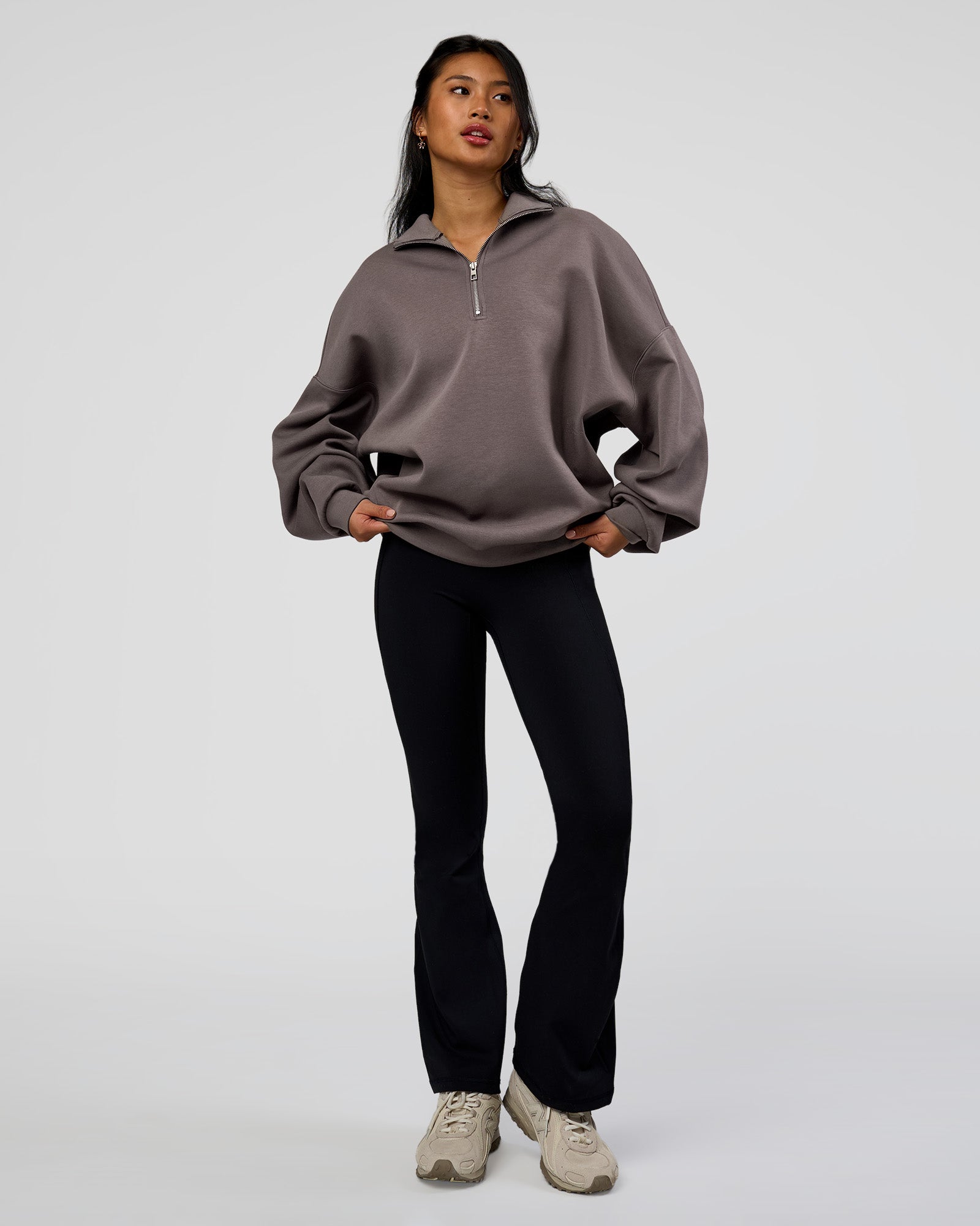 AfterDark ZeroCrease Quarter Zip - Duskstone | LSKD