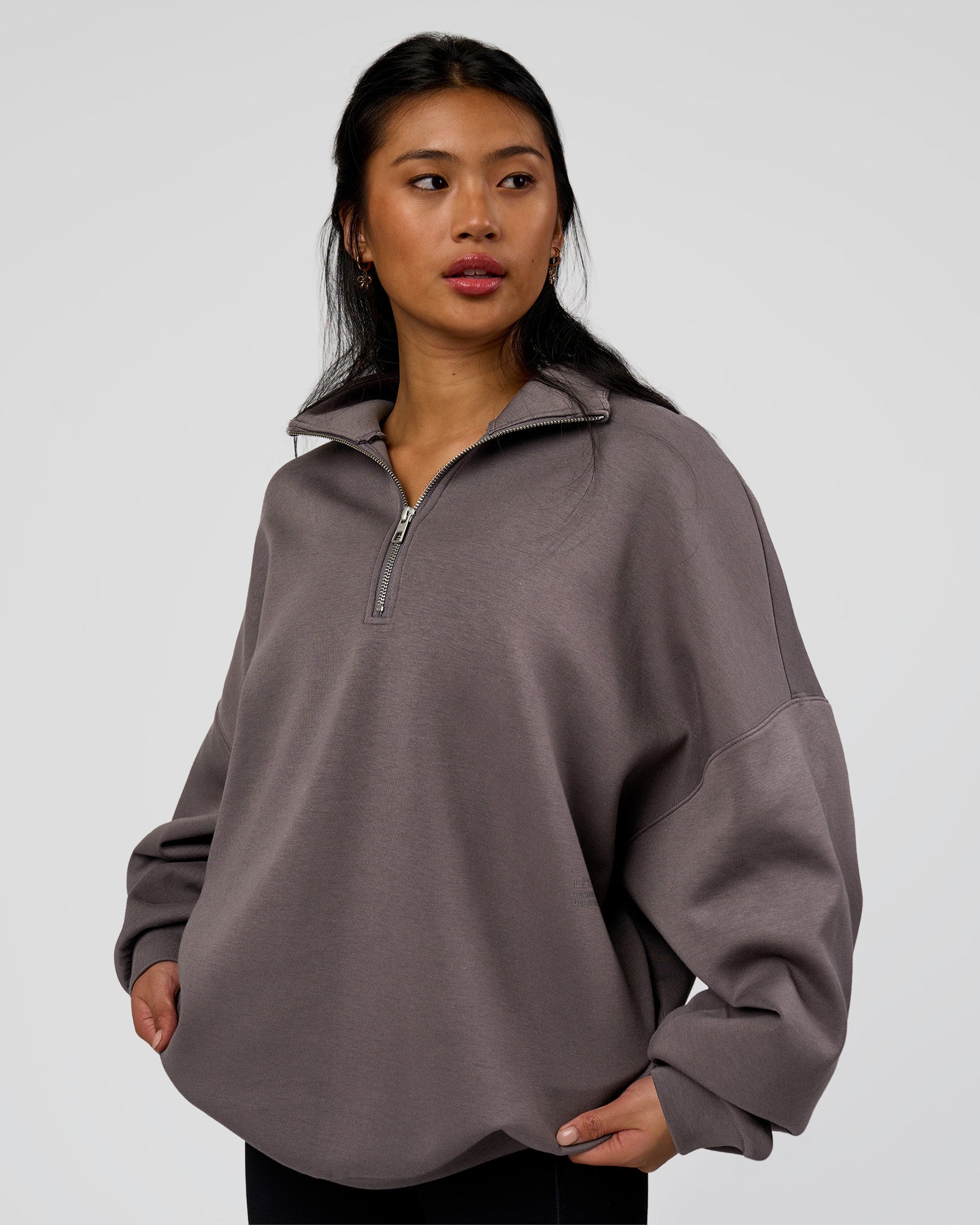 AfterDark ZeroCrease Quarter Zip - Duskstone | LSKD