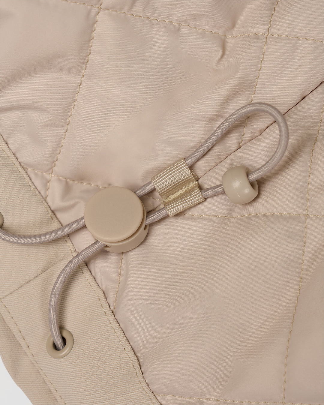 Woman wearing Auxiliary 2.0 Jacket - Shale Beige | Model:Brylee | Size:XS