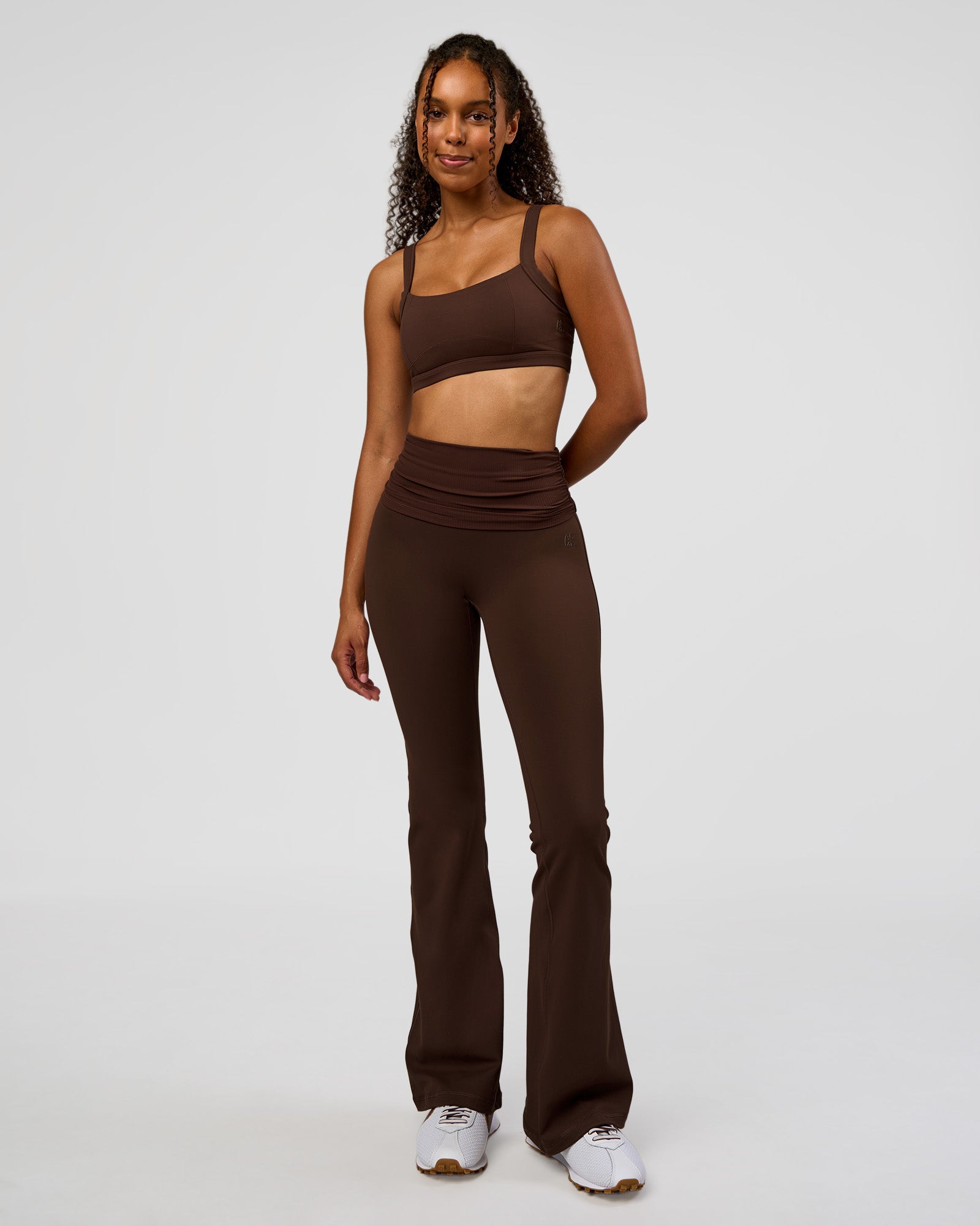 CF Move Through It Sports Bra - Hot Chocolate | LSKD